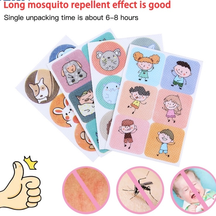 36pcs in 1 Anti-mosquito Sticker Baby Stickers Repellent Patches ...
