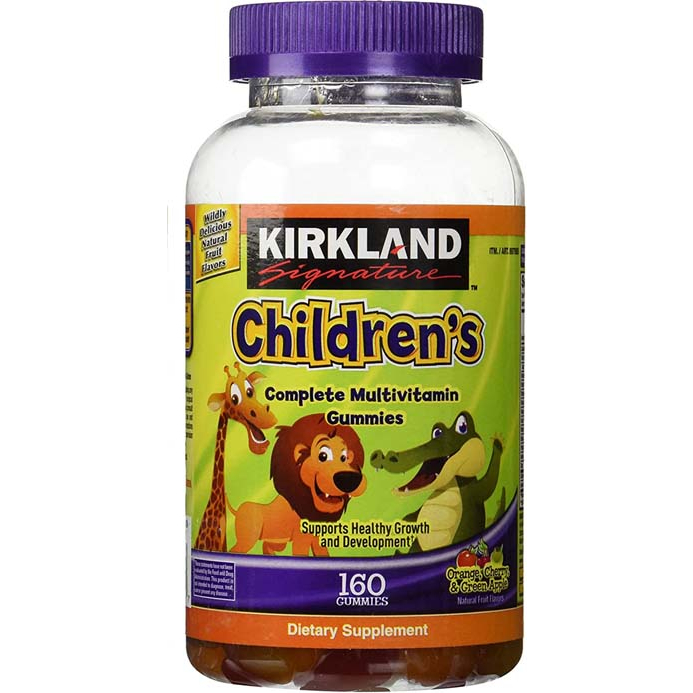 KIRKLAND SIGNATURE CHILDREN’S COMPLETE MULTIVITAMINS, 160 GUMMIES