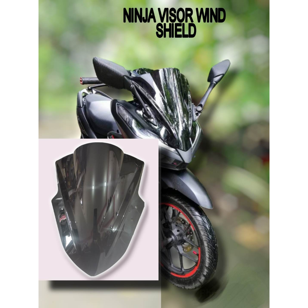 windshield for click v2 game changer 125 / 150 Shopee Philippines