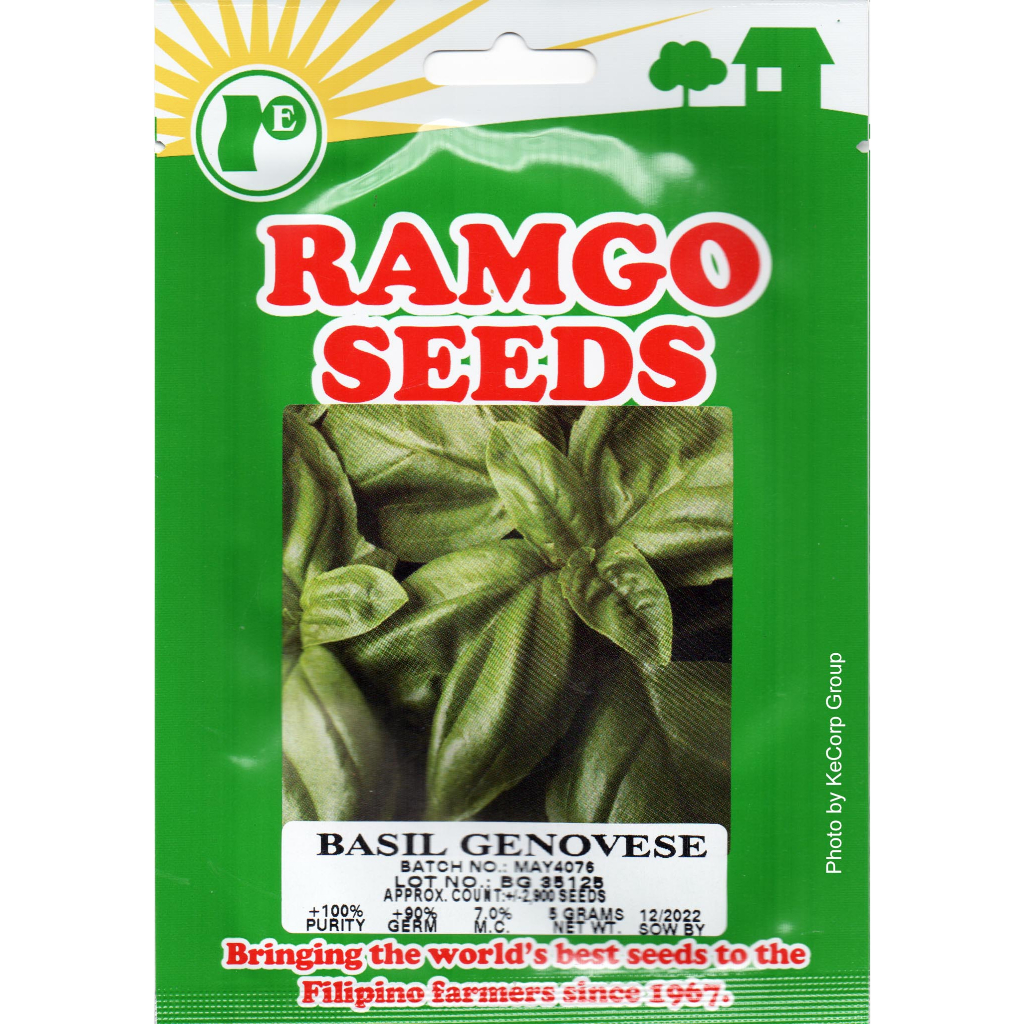 Ramgo RPD BASIL GENOVESE Seeds 5g KECORP S1