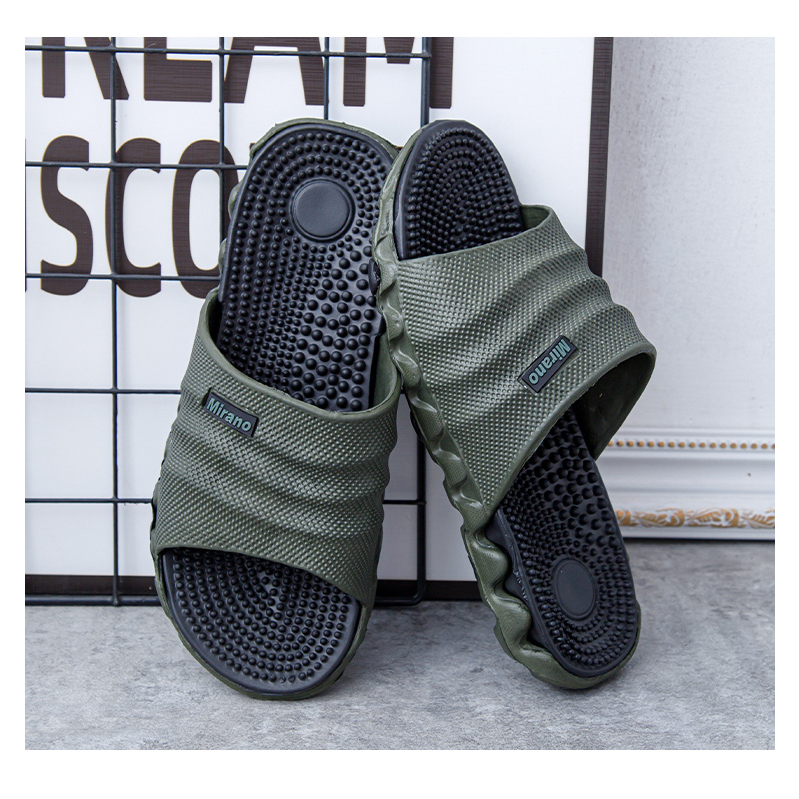 Hote Sale Mirano flip flops for men massage slippers slides | Shopee ...