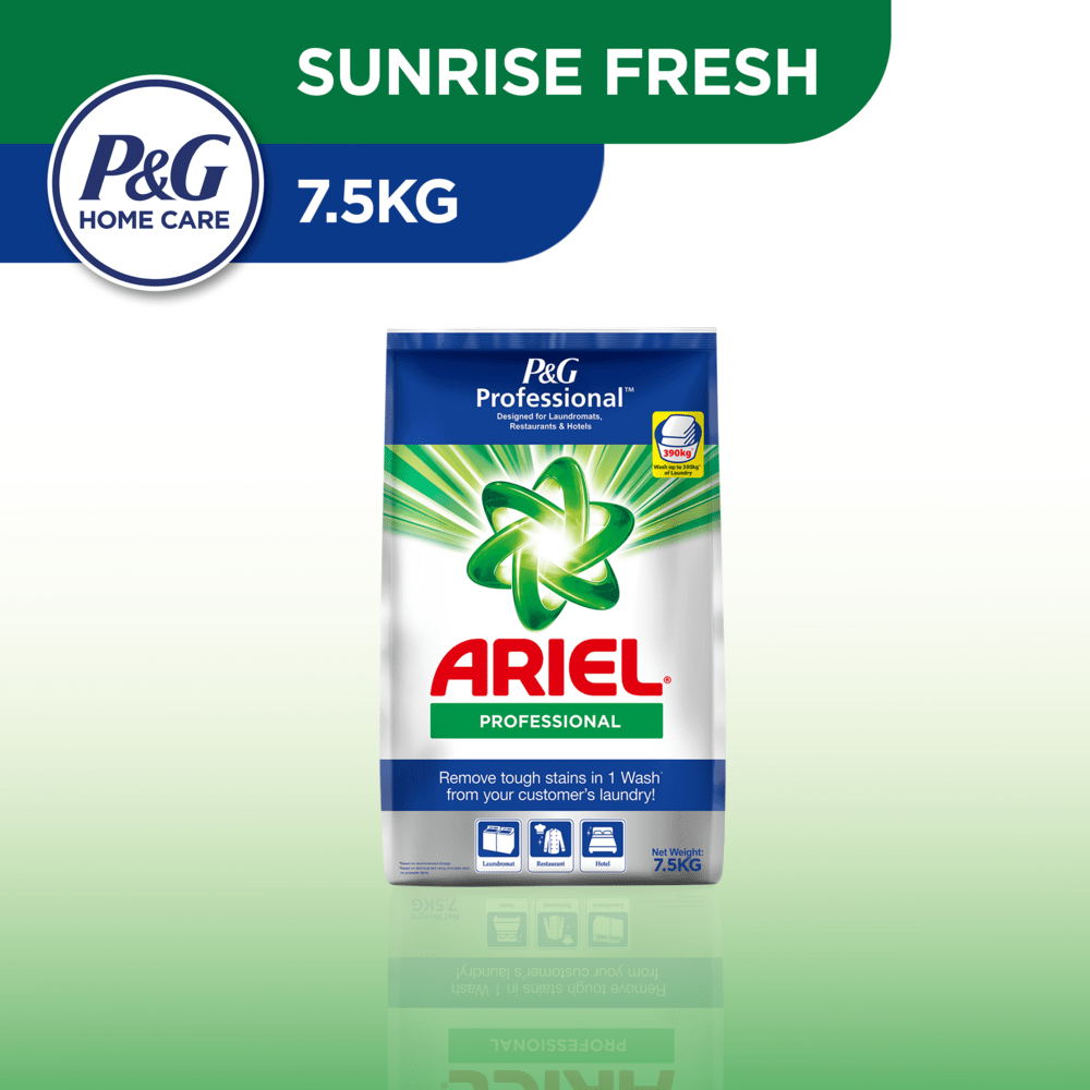 Ariel Professional Powder Detergent 7.5kg Bag (Fragrance) Shopee