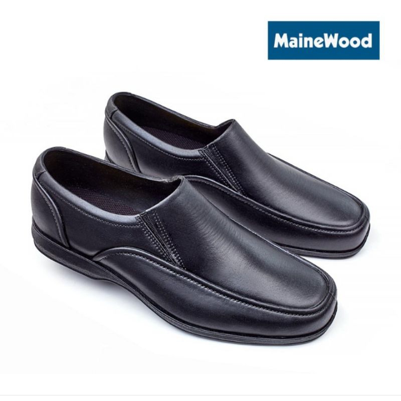 Men's Casual Black School Shoes FT012 by Natasha | Shopee Philippines