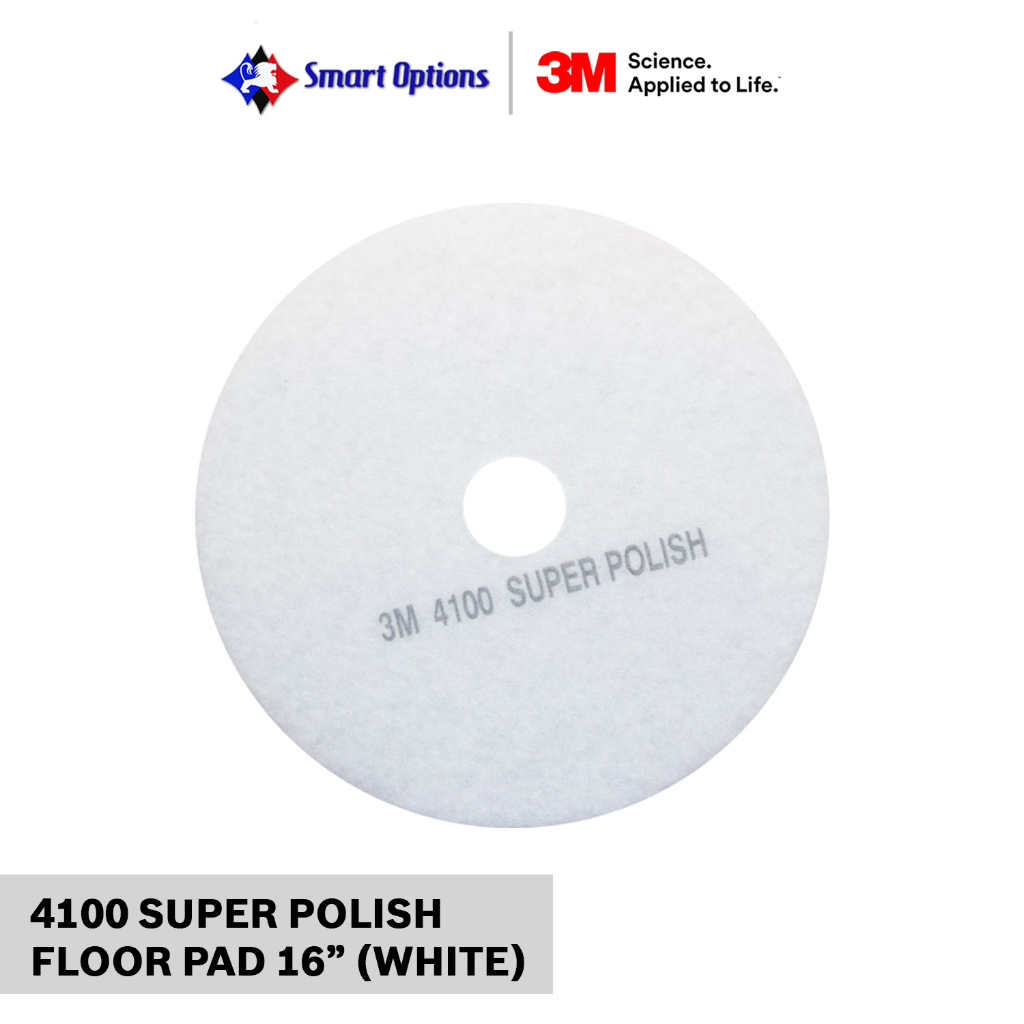 Buffing 3m White Super Polish Floor Pad 4100 Series
