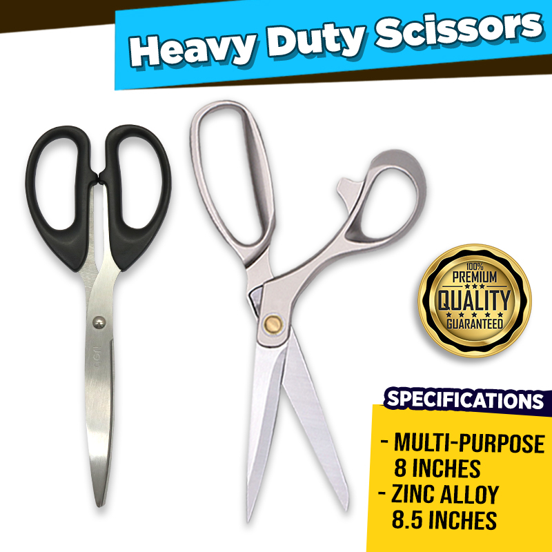 Heavy Duty Zinc Alloy Tailor Scissor 8.5 Inches and Scissors (1pc per ...