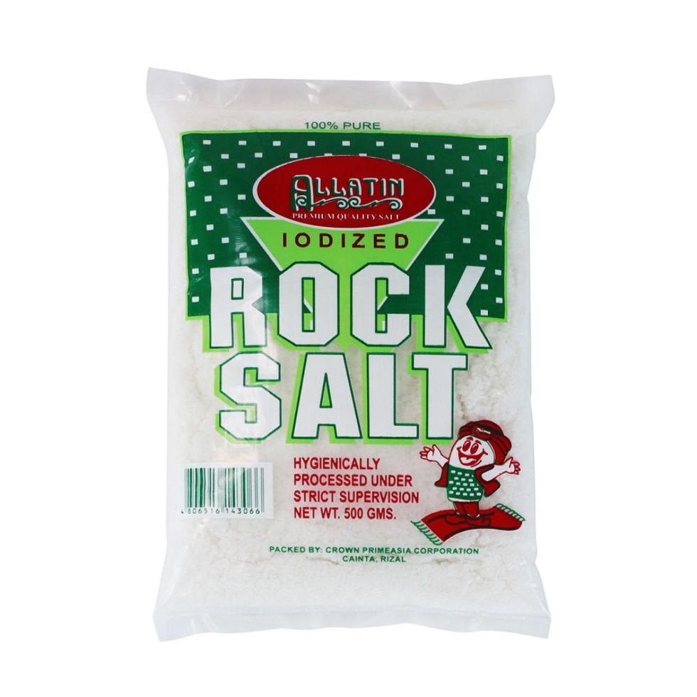 Allatin Iodized Rock Salt 500g Shopee Philippines