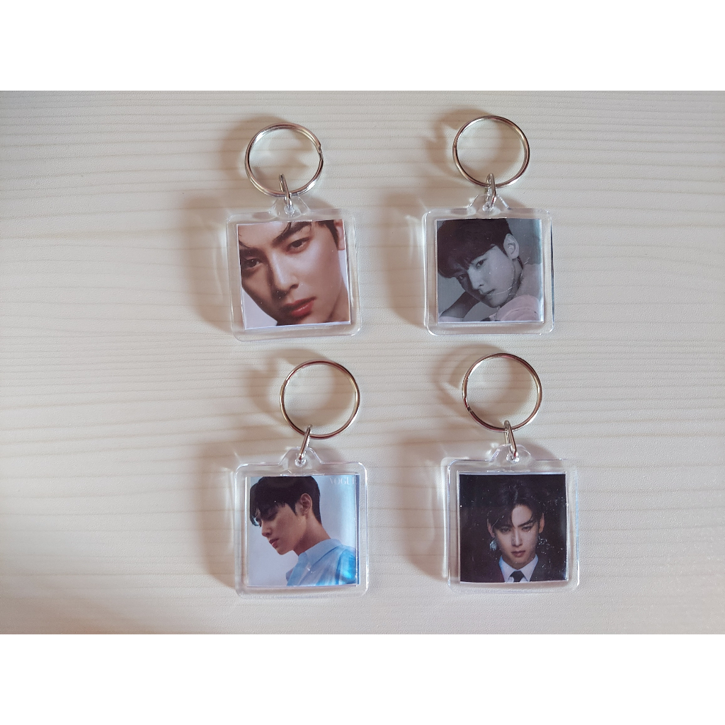 Cha Eun Woo Keychain / Cha Eun Woo Keychains Acrylic Keychains | Shopee ...