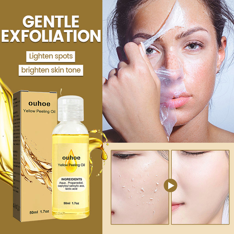 yellow peeling oil peeling lotion original Deep clean Face exfoliating ...