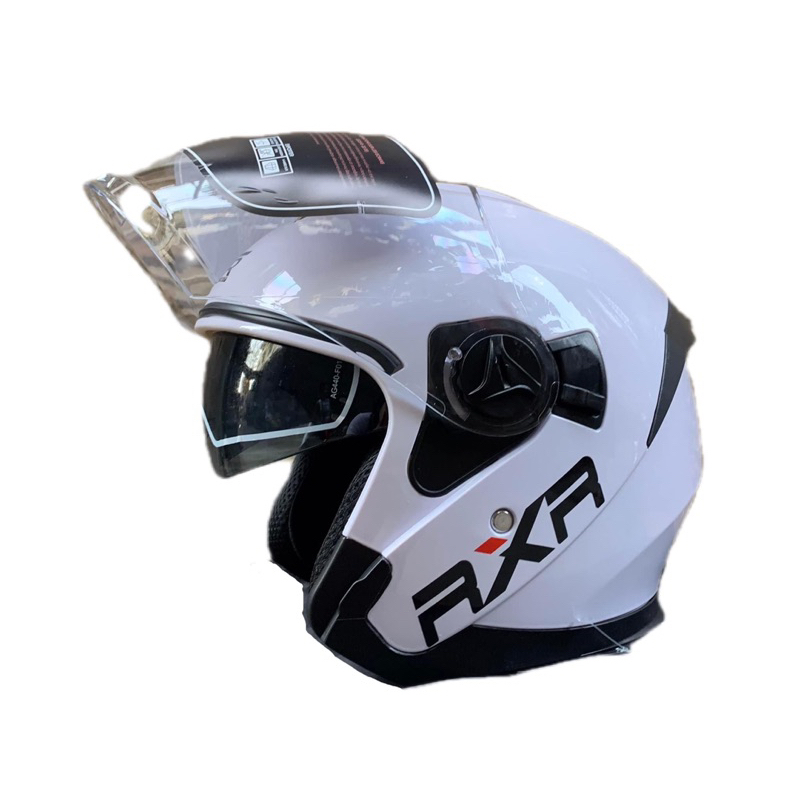 RXR HALF FACE DUAL VISOR HELMET 065F Shopee Philippines