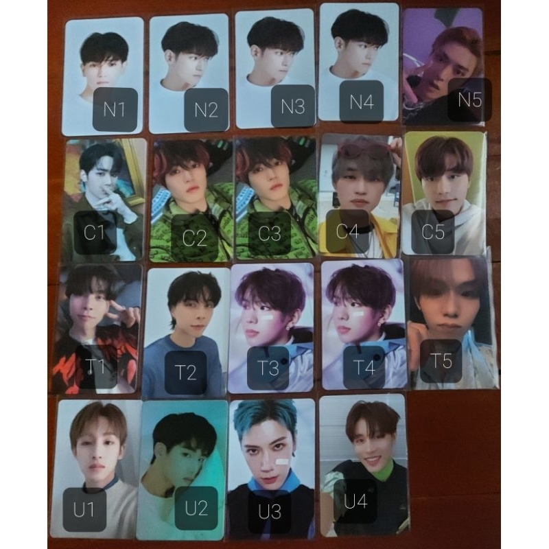 Nct Official Photocards Taeyong Yuta Kun Chenle Taeil Johnny Shotaro Winwin Ten Shopee Philippines