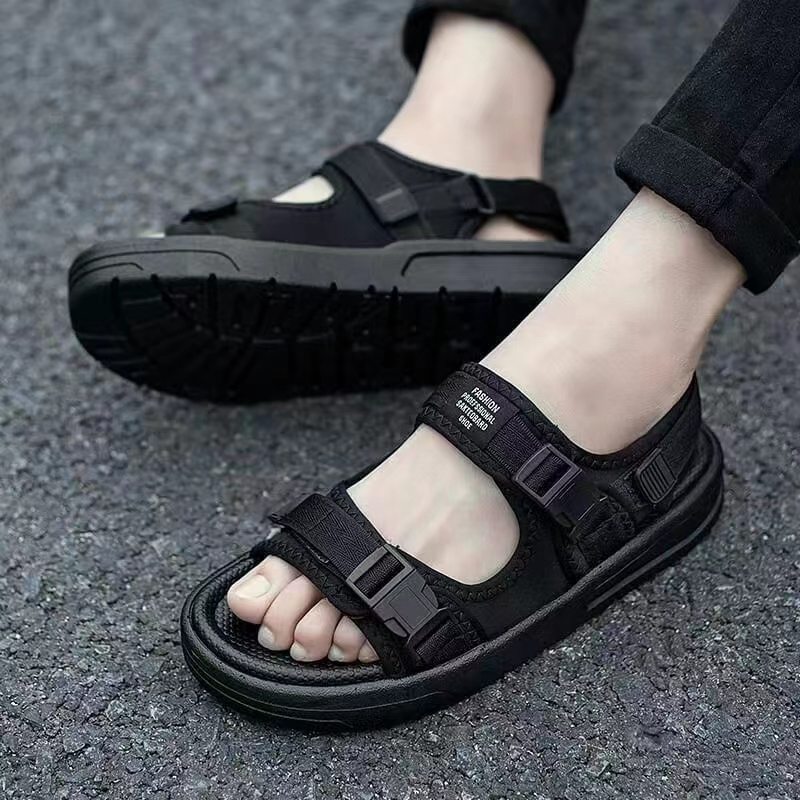 【HHS】 Summer Men's Sandals Non-slip sports Korean version Casual ...