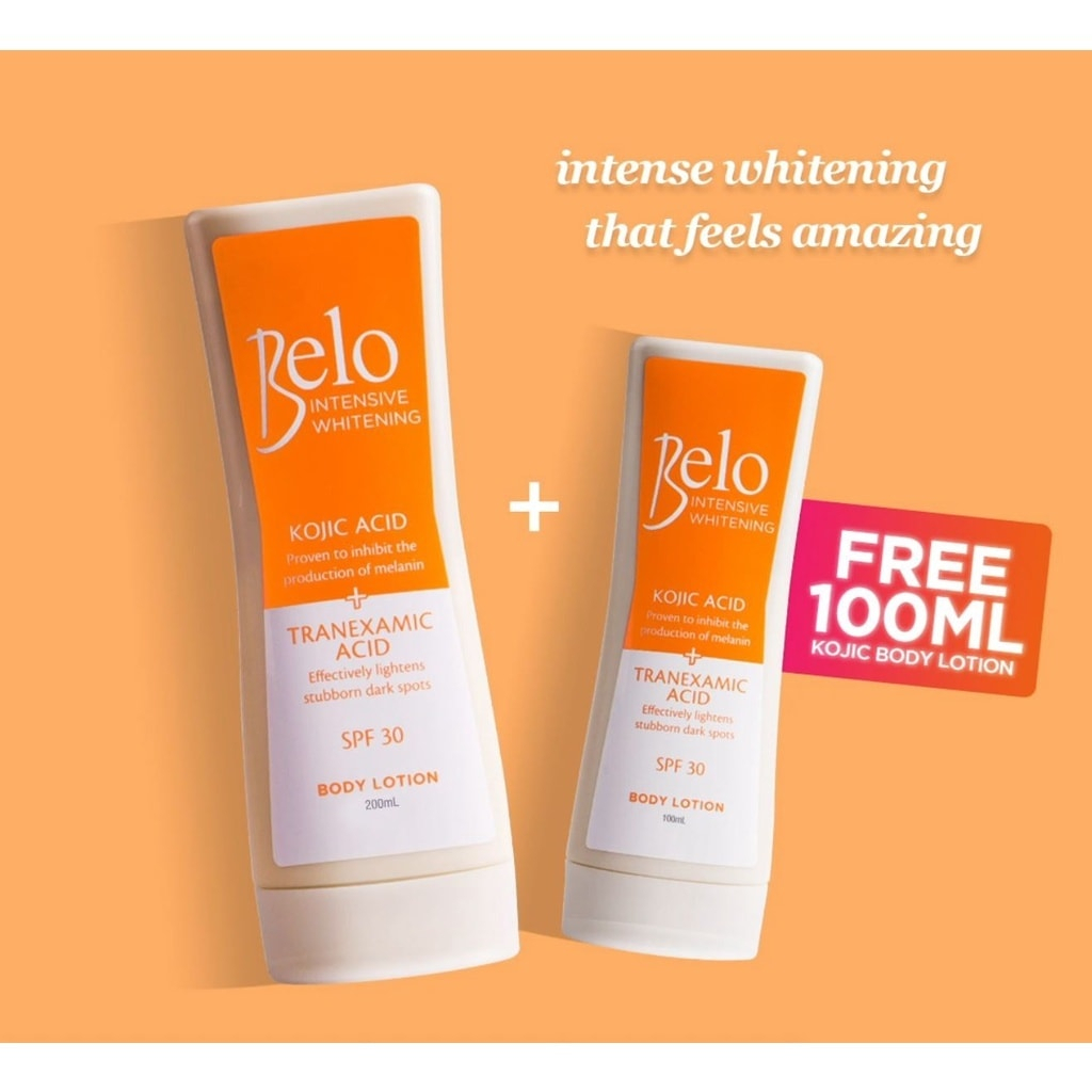 Belo Intensive Whitening Kojic Acid + Tranexamic Acid Body Lotion buy1