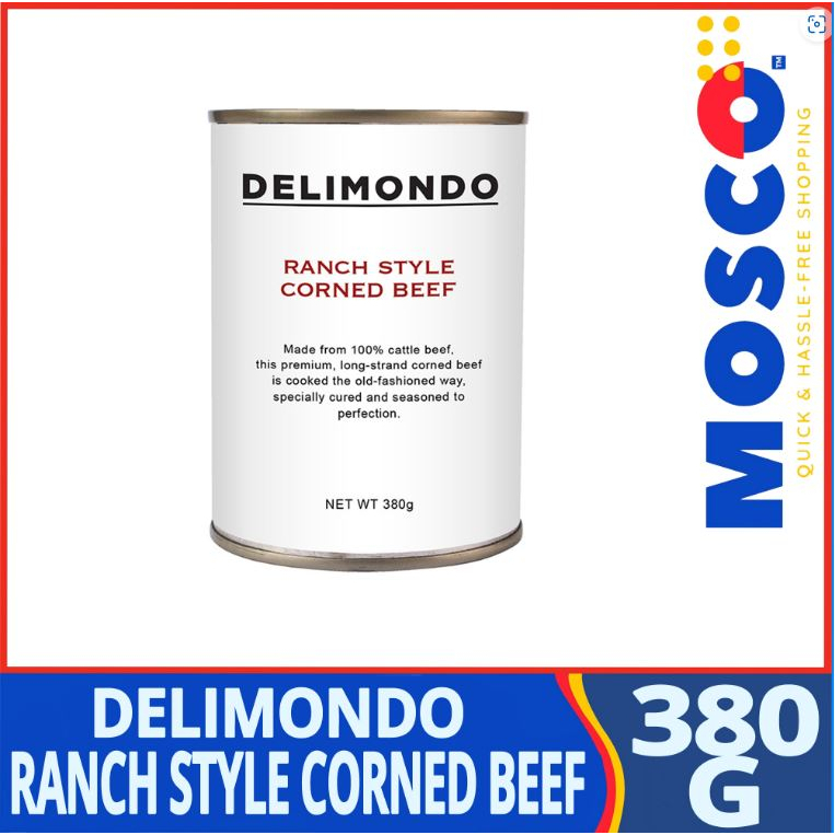 Delimondo Ranch Style Corned Beef 380g Shopee Philippines