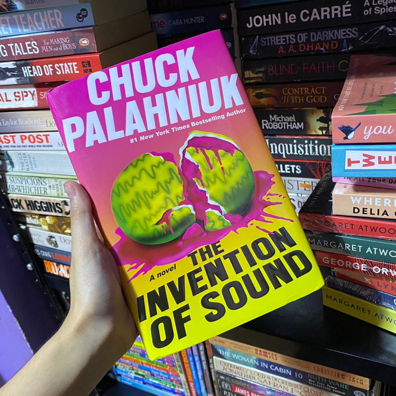 The Invention of Sound by Chuck Palahniuk (HARDCOVER)  Shopee Philippines