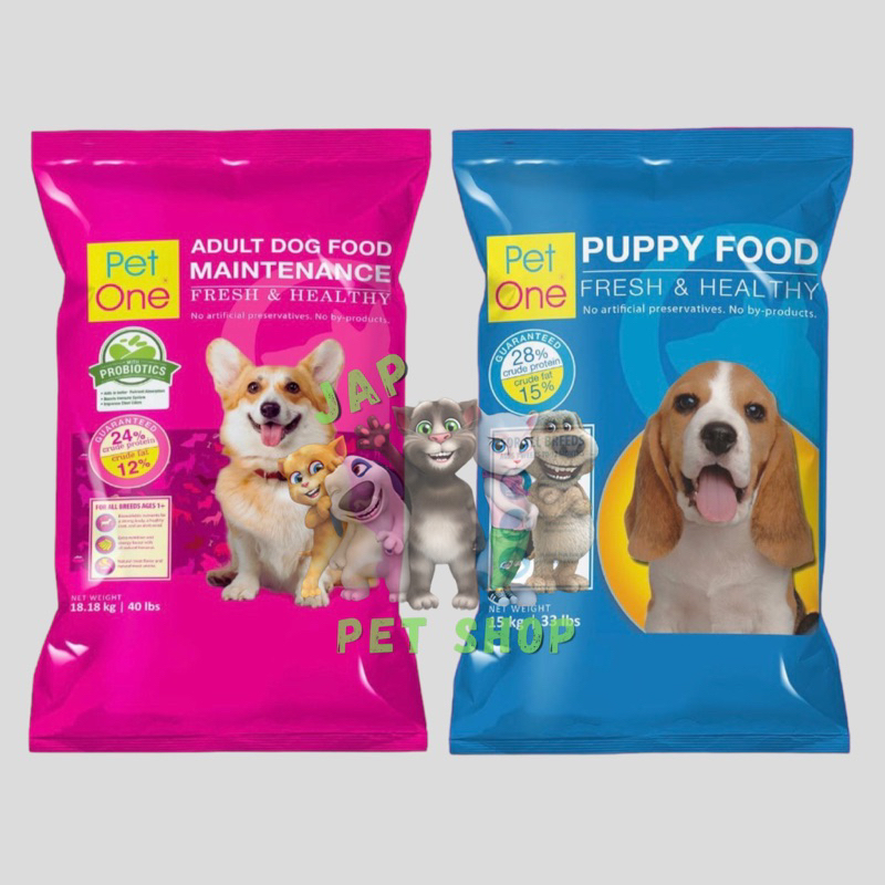 Pet One Dog Food for Puppy Adult 1kg. Shopee Philippines