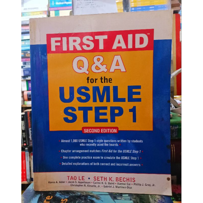 FIRST AID Q & A FOR THE USMLE STEP 1 ( 2nd Edition ) Authentic Shopee