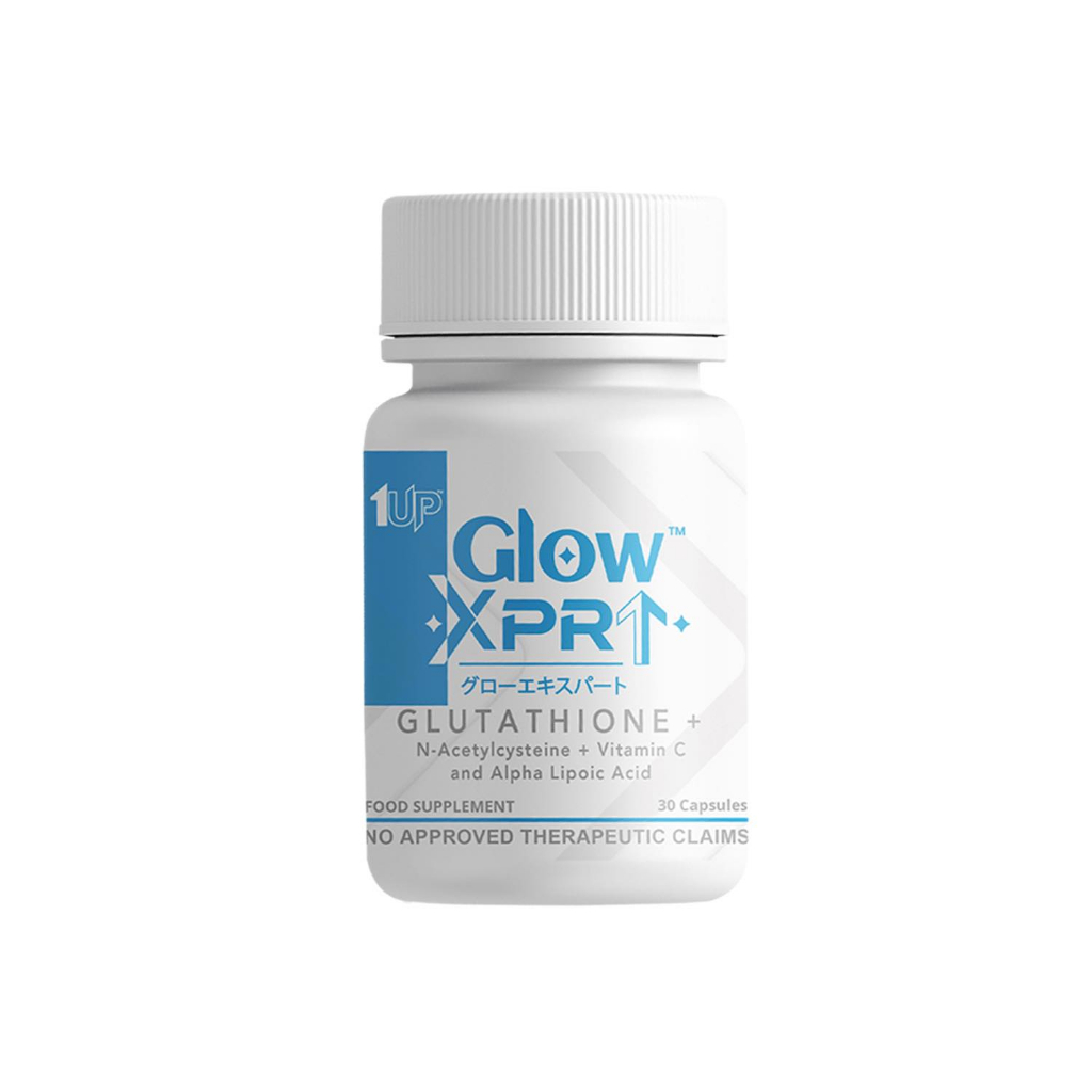 1UP GLOW XPRT GLUTATHIONE + NACETYLCYSTEINE VITAMIN C and ALPHA
