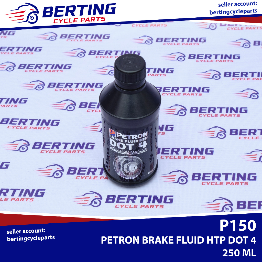PETRON BRAKE FLUID HTP DOT 4 250ml Genuine Shopee Philippines
