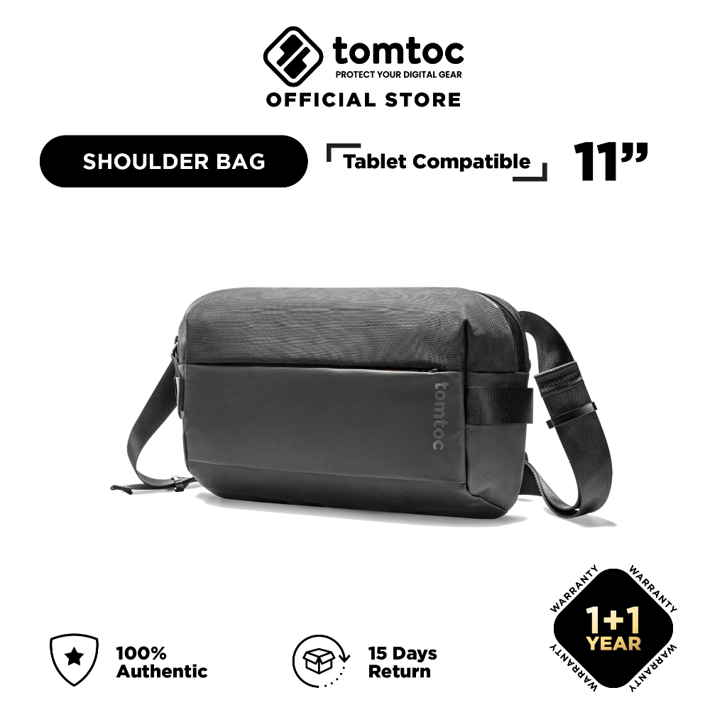 tomtoc 11 Inch Compact Minimalist EDC Sling Bag / Crossbody Bag