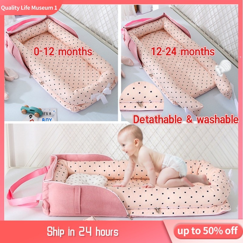 Baby bed hot sale set up