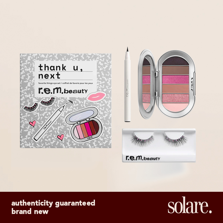 R.E.M. BEAUTY thank u, next favorite things eye set REM BEAUTY (on hand) Shopee Philippines