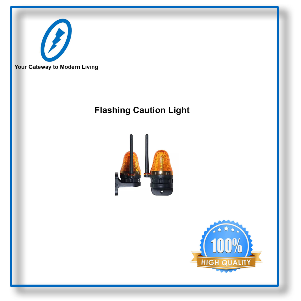 Flashing Caution Light, Warning Light, Gate Light for Automatic Gate