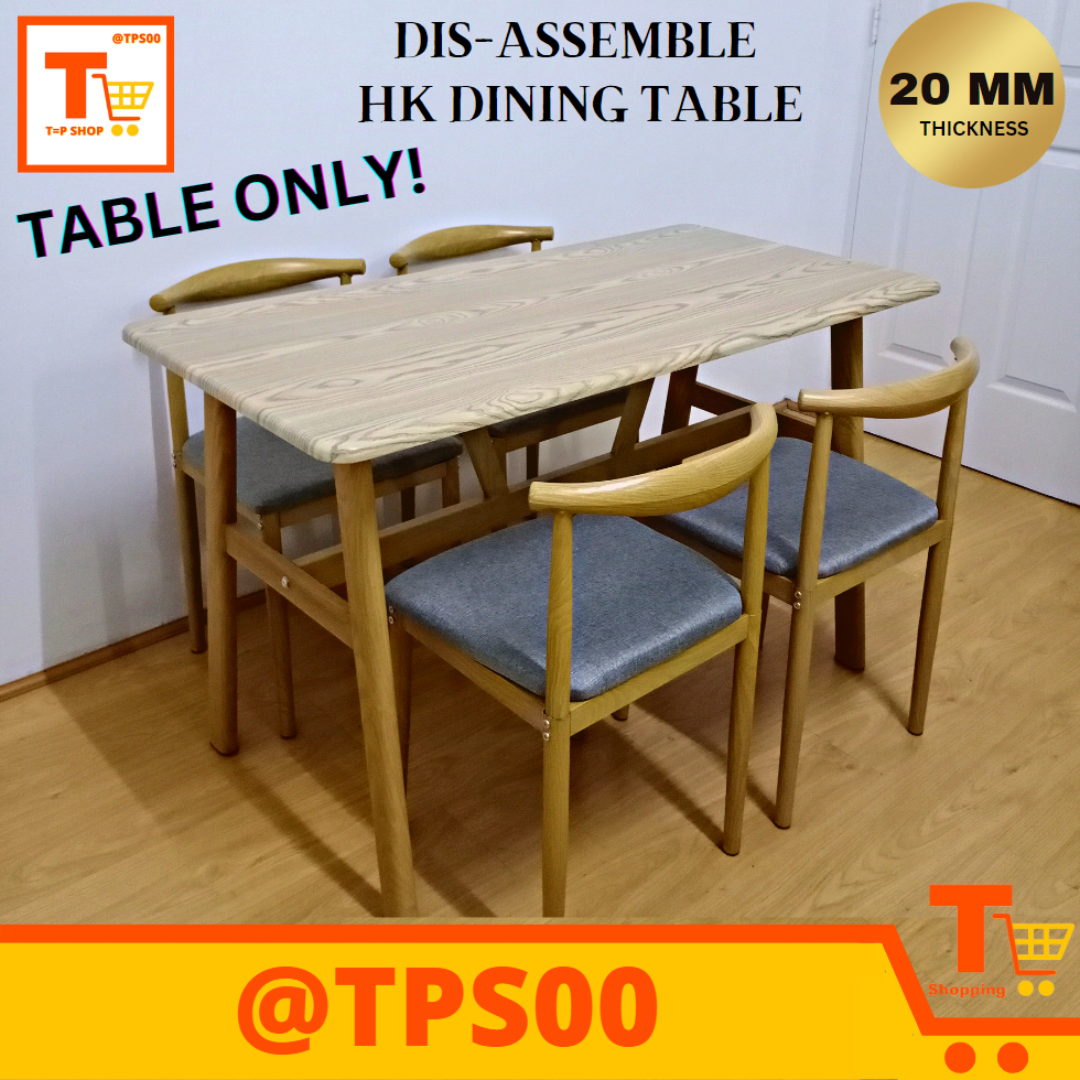 DISASSEMBLE TABLE/HTABLE, DINING TABLE, MULTIPURPOSE DESK Shopee
