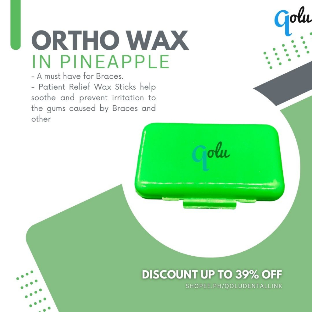Ortho wax orthodontic wax p17 ortho wax fruit flavor f Shopee Philippines