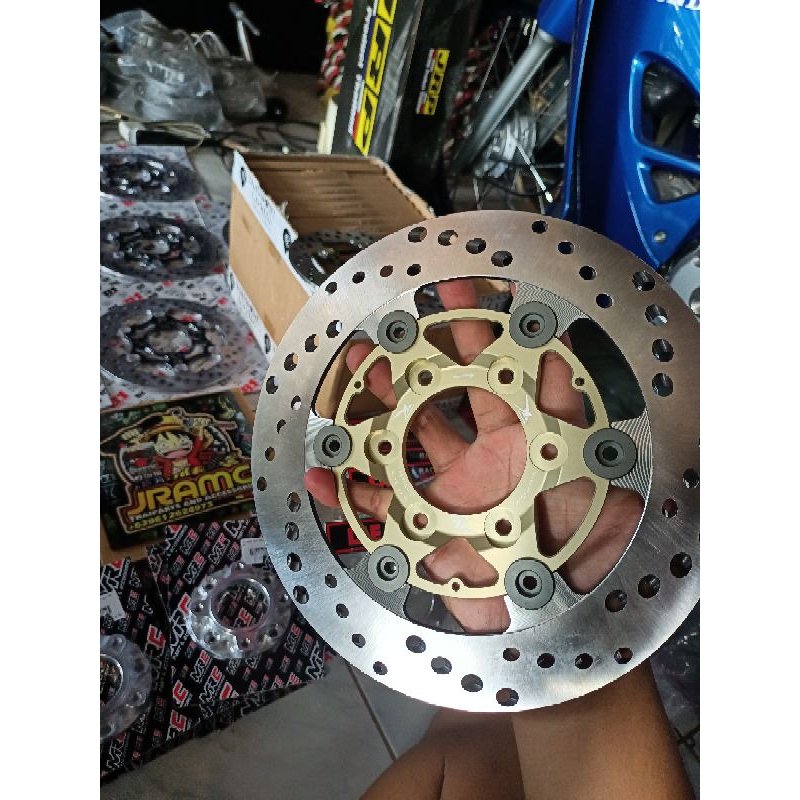 TK disc black and Gold 220mm with Adaptor | Shopee Philippines