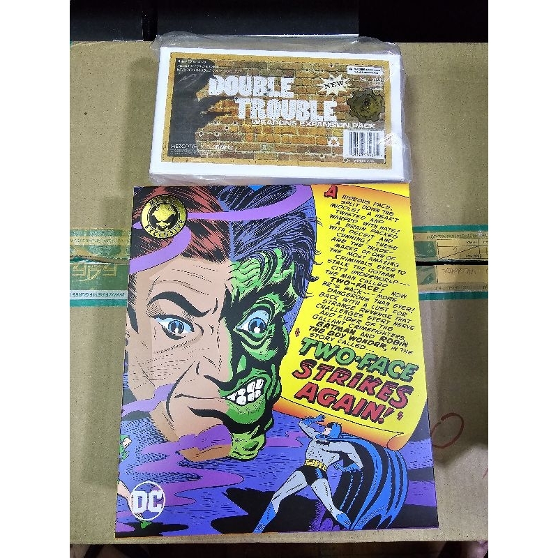 Mezco One:12 Two Face Classic Ver. w/ Double Trouble Accessories Pack ...