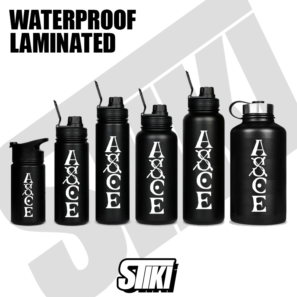 AquaFlask One Piece Ace Tattoo Cut-Out Sticker WATERPROOF (STICKER ONLY ...