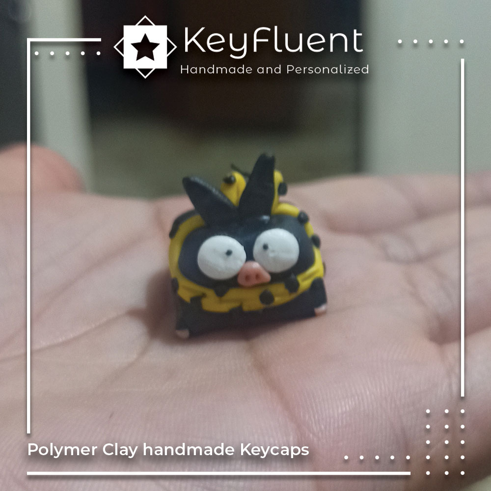 Ranma 1/2 inspired Polymer Clay Keycaps for Mechanical Keyboard ...