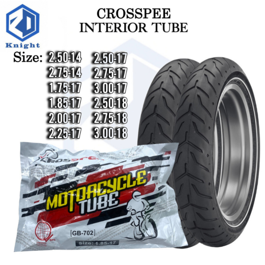 Knight Motorcycle Crosspee Interior Motorcycle Tube Universal | Shopee ...