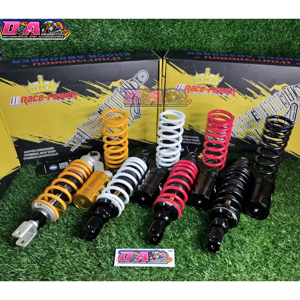 Racepower Shock Absorber Adjustable 300mm Mio / Fino / Beat/ Click ...