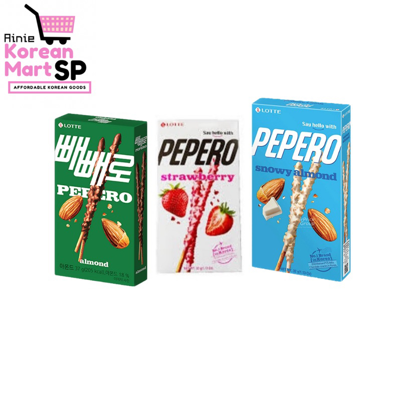 Lotte Pepero 39g KOREAN SNACK | Shopee Philippines