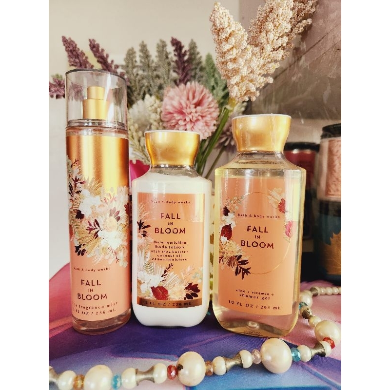 Bath and Body Works New Fall In Bloom selling Body Care Set