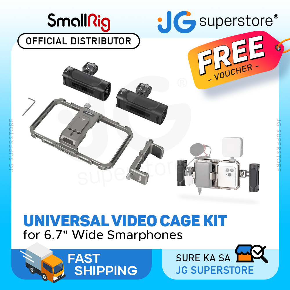 SmallRig Universal Video Phone Cage Kit for 6.7