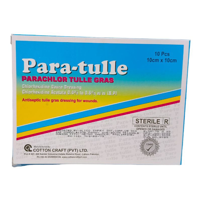 Paratulle/Gauze Dressing 10cm x 10cm 1box/10pcs Shopee Philippines