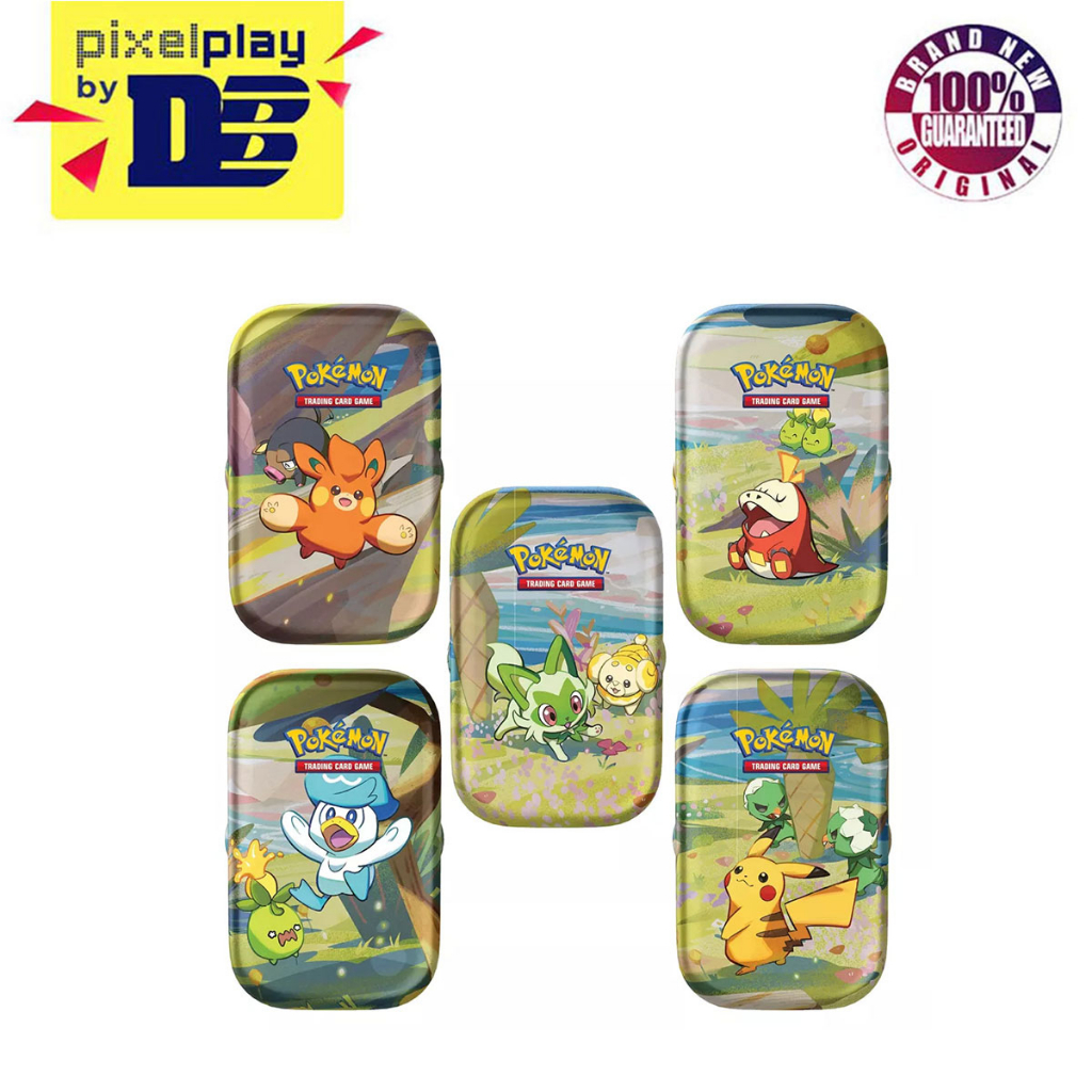 Pokemon Trading Card Game Paldea Friends Mini Tin (210-85279) | Shopee ...