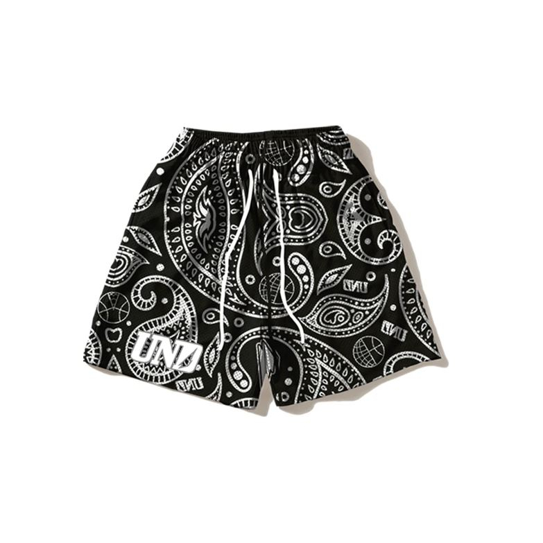 ZE NOVA SHOP - UNDRAFTED - BANDANA MEN MESH SHORT (BLACK) | Shopee ...