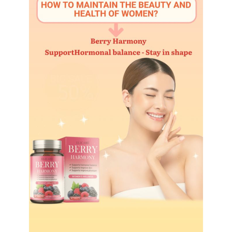 BERRY HARMONY HORMONAL BALANCEWOMENS WELLNESS Shopee Philippines
