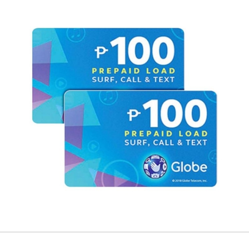 Globe Prepaid CallCard 100 denomination | Shopee Philippines