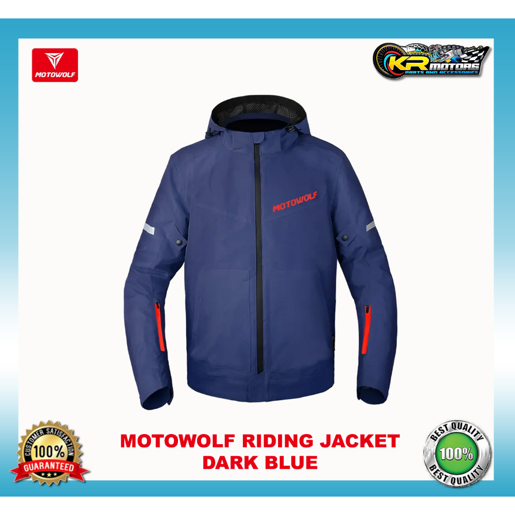 Motowolf Breathable Riding Jacket #0520 Windproof & Waterproof, Riding ...