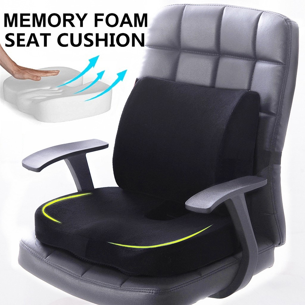 Chair Cushion Soft Memory Foam Seat Comfortable Office Seat Mat