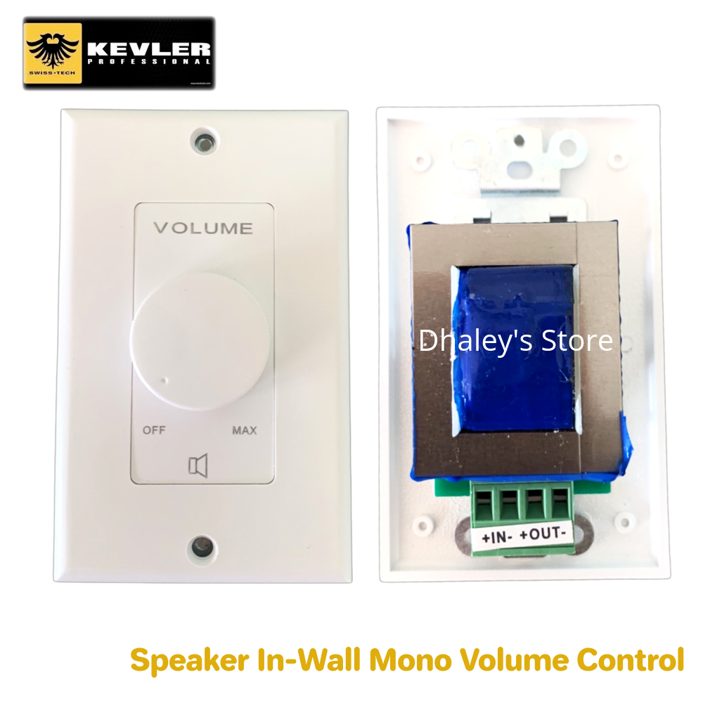 Kevler VC100 Speaker InWall Volume Control 100watts / Speaker Volume