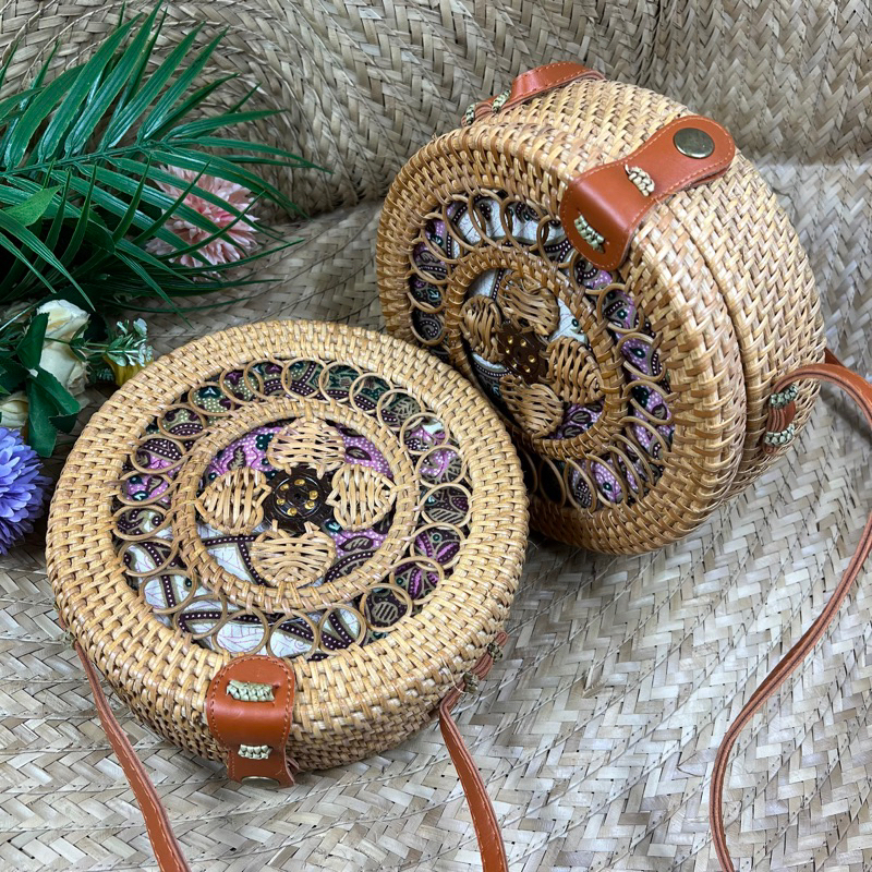 Rattan discount bag shopee