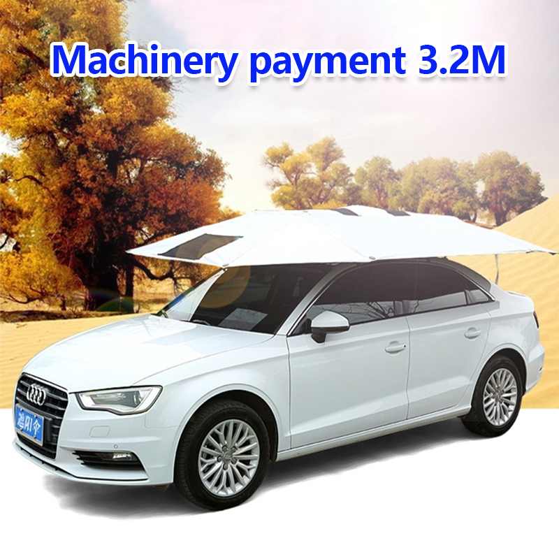 SemiAutomatic Car Sun Shade Umbrella Tent Detachable Multifunctional