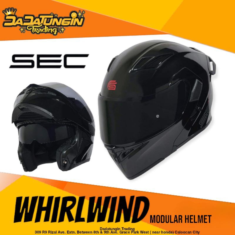 sec-whirlwind-modular-helmet-shopee-philippines