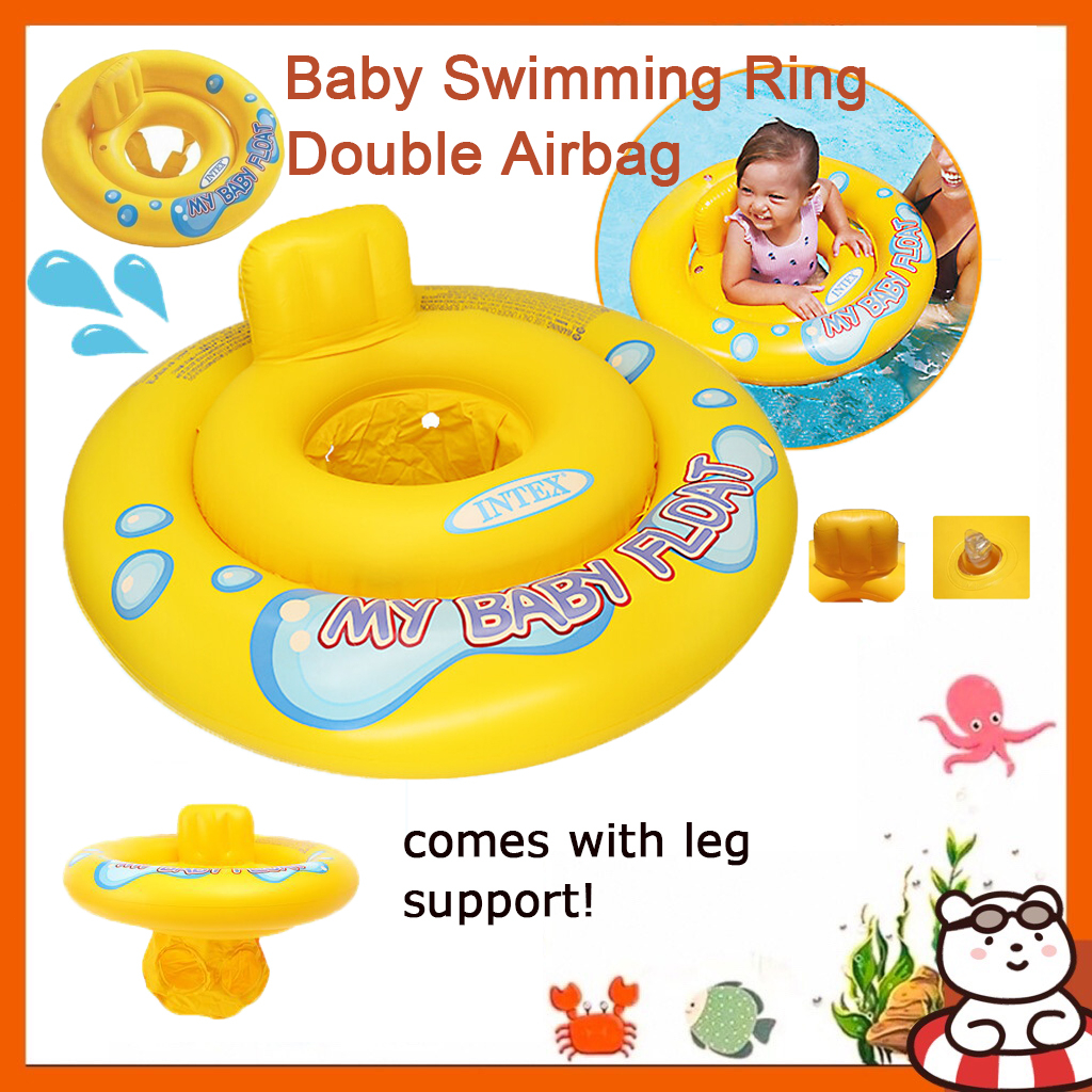Inflatable Kids Swimming Ring Baby Seat Float Pelampung Budak Baby Boat Inflatable Swim Ring