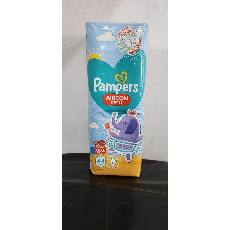 pampers Aircon pants xxlxxxl 44pcs Shopee Philippines
